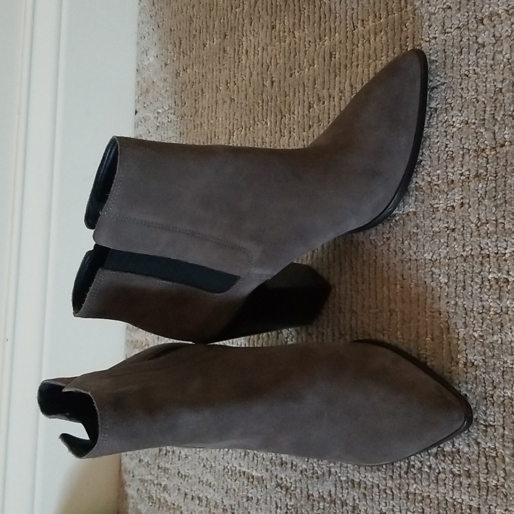 All Saints Heeled Gray Booties Size 39